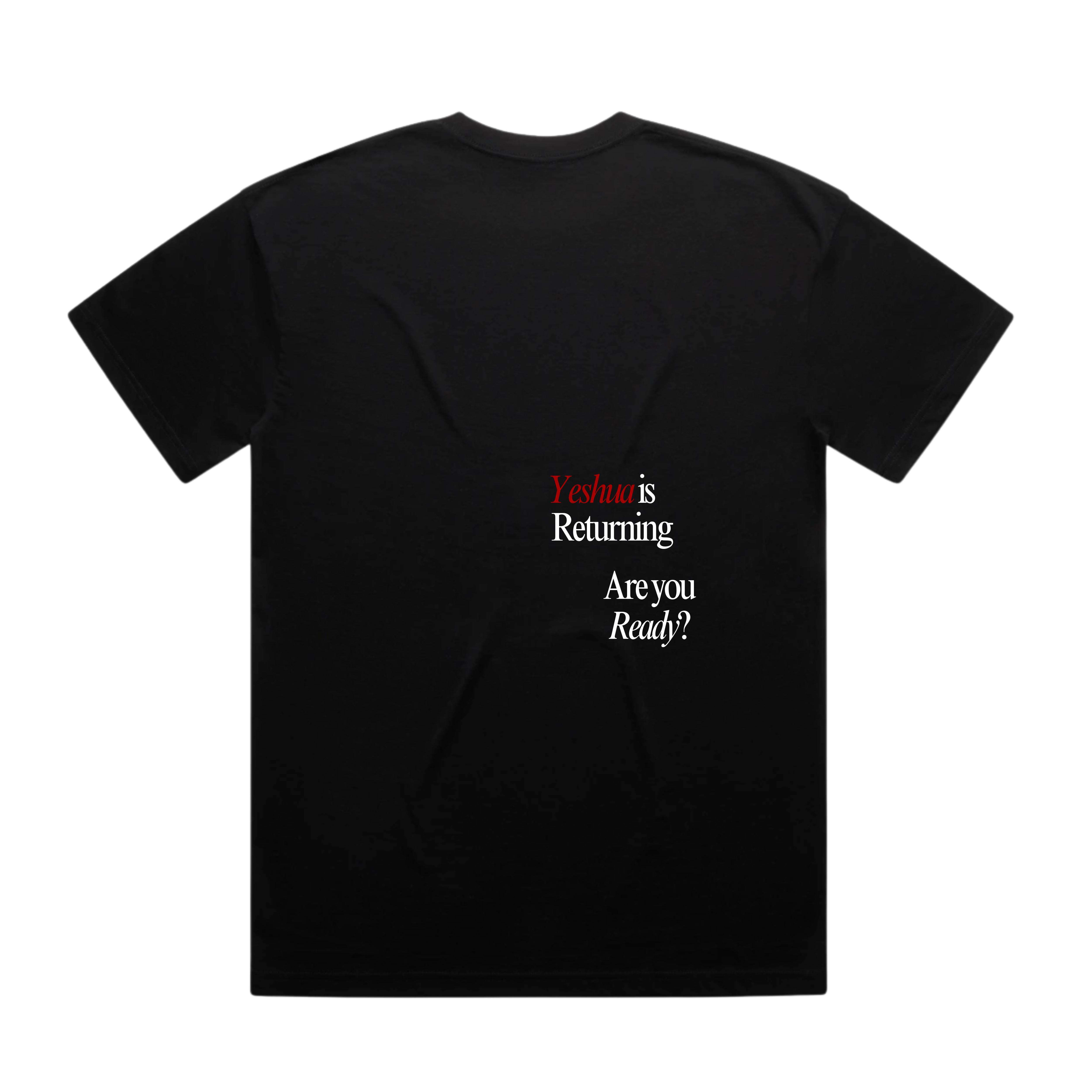 Yeshua is Returning | Oversized | Black