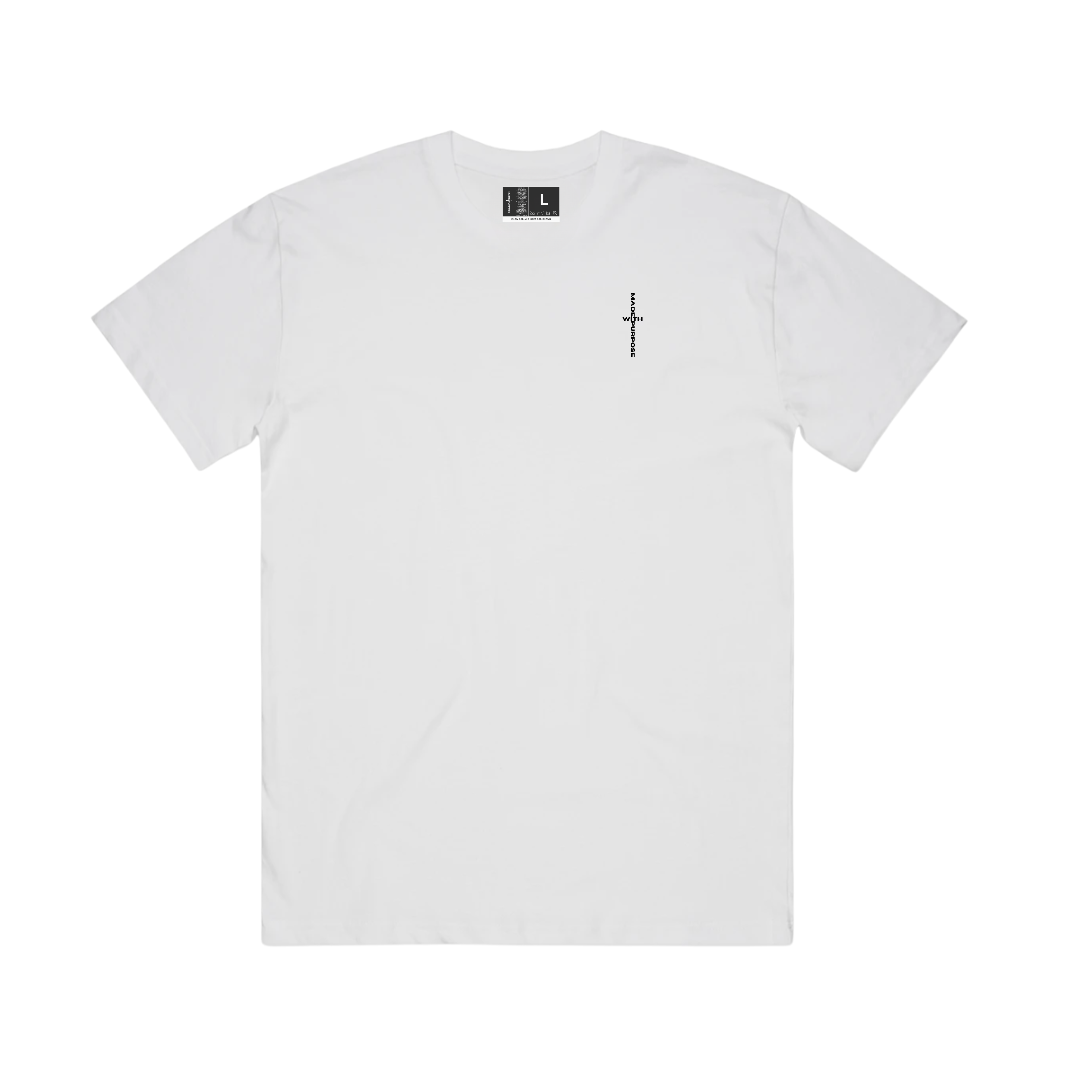 Logo Tee | Oversized | White